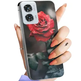 etui-do-motorola-edge-50-fusion-wzory-roza-z-roza-rose-obudowa-pokrowiec