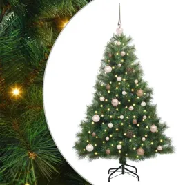 sztuczna-choinka-z-150-diodami-led-zielony-150-cm-pe-i-pvc
