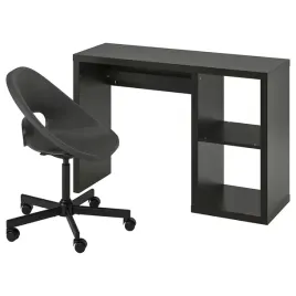 ikea-kallax-eldberget-biurko-i-krzeslo-czarnobraz-ciemnoszary-czarny