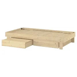ikea-glamberget-rozsuwane-lozko-z-pojemnikami-sosna-80-160x200-cm