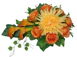 stroik-gesty-wiazanka-grob-cmentarz-kalie-chryzantema-roze