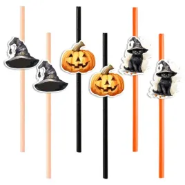 slomki-halloween-kot-czarownicy-z-dynia-mix-195-cm-6-szt