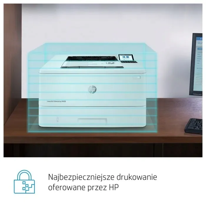 drukarka-hp-laser-laserjet-m406dn-stan-nowy