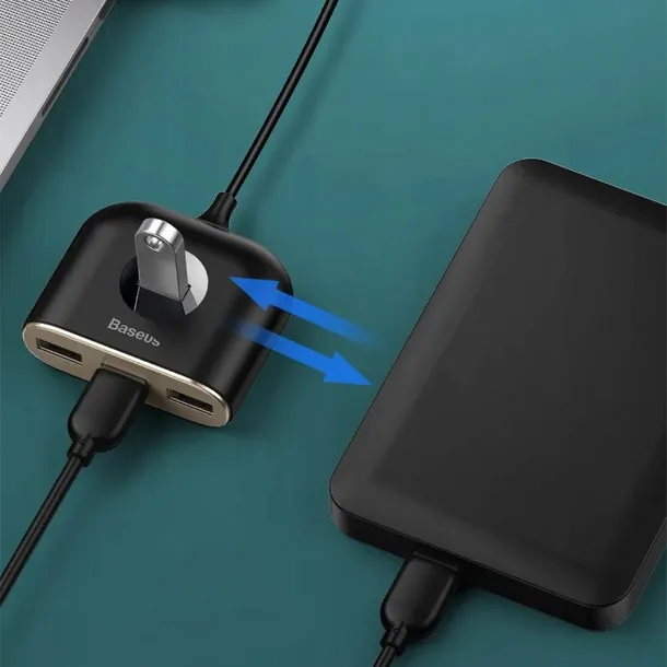 adapter-usb-4w1-baseus-hub-usb-1xusb-3-0-3xusb-2-0-waga-z-opakowaniem-0-07-kg-stan-nowy