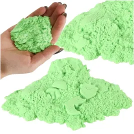 piasek-kinetyczny-1kg-w-woreczku-zielony