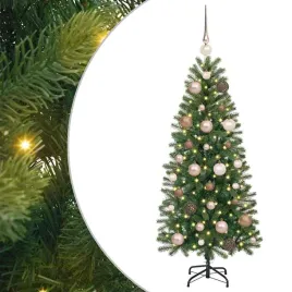 sztuczna-choinka-z-150-diodami-led-zielony-120-cm-pe-i-pvc
