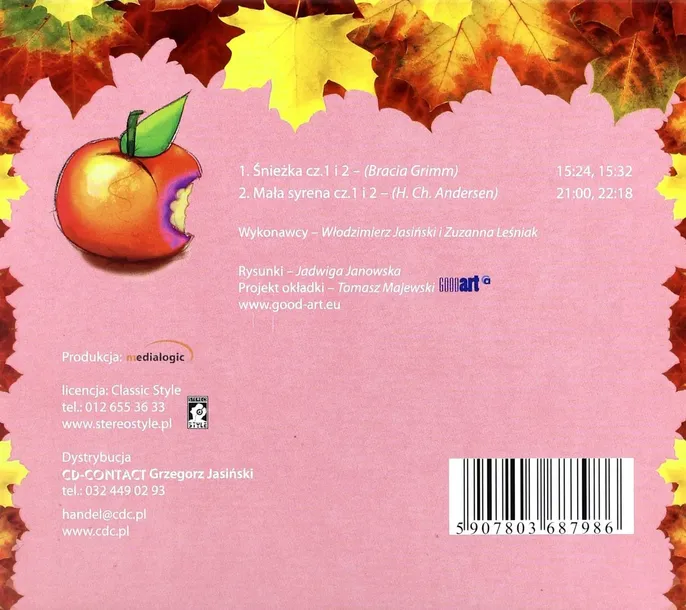 sniezka-mala-syrena-cd-tytul-sniezka-mala-syrena-cd