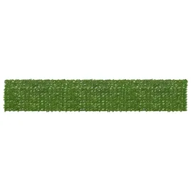 parawan-balkonowy-z-liscmi-zielony-i-zolty-600-x-100-cm