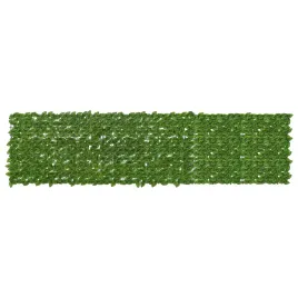 parawan-balkonowy-z-liscmi-zielony-i-zolty-300-x-75-cm