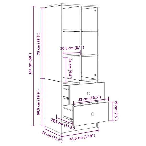 biurko-z-szuflada-2-szt-bialy-stan-nowy-glebokosc-mebla-50-cm