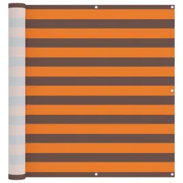 ekran-balkonowy-pomaranczowy-i-brazowy-110-x-500-cm