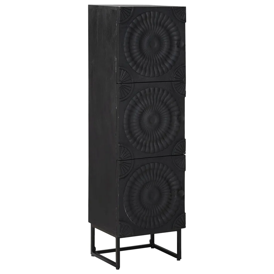 highboard-czarny-35-x-30-x-120-cm-stan-nowy