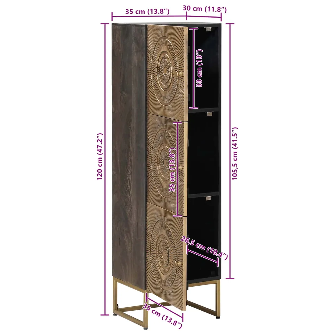 highboard-mosiadz-35-x-30-x-120-cm-stan-nowy