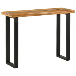 konsola-brazowy-100-x-35-x-75-cm-lite-drewno-teakowe