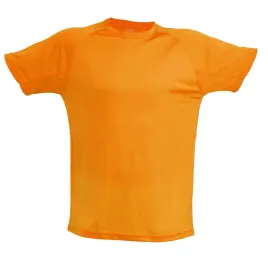 koszulka-pomaranczowa-100percent-poliester-rozmiary-s-xxl