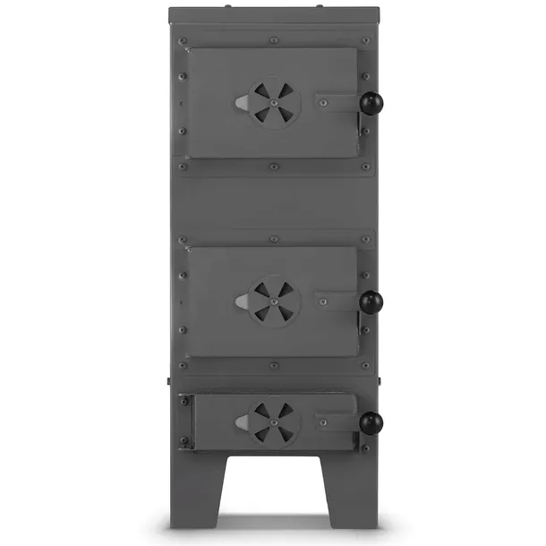 Piec stalowy wolnostojący Janusz 69x28x39 SZAMOT KOZA 7kW GRUBA BLACHA