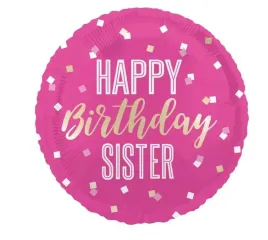 balon-foliowy-rozowy-happy-birthday-sister-urodzinowy-dla-siostry-45-cm