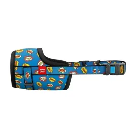kaganiec-dla-psa-waudog-nylon-wzor-wow-rozmiar-m-19-26-cm