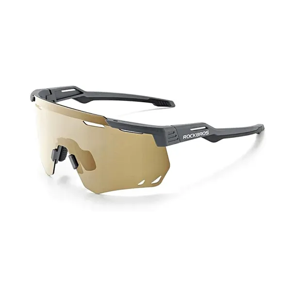 Okulary rowerowe polaryzacja ROCKBROS 14110013005 SP323 grey black