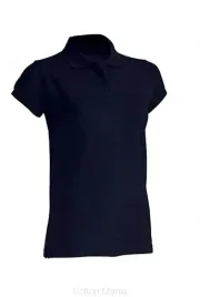 koszulka-polo-damska-cotton-mania-granat-xl