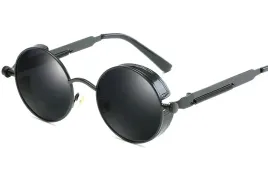 okulary-przeciwsloneczne-czarne-lenonki-okragle-damskie-meskie-retro