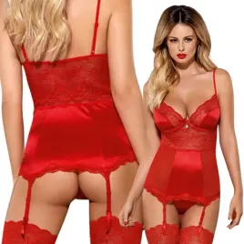 lovica-corset-gorset-z-koronka-stringi-xxl-red