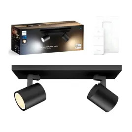 lampa-sufitowa-reflektor-led-czarny-2x4-2w-cct-philips-hue-dimmer-switch