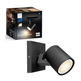lampa-punktowa-kinkiet-led-spot-runner-czarny-4-2w-cct-philips-hue-zigbee