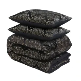 140x200-220-glamour-flanel-art-czarny-kpl-poscieli-teddy