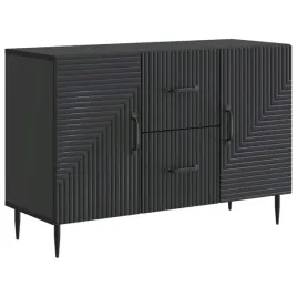 bufet-z-szuflada-czarny-89-x-345-x-60-cm-drewno-inzynieryjne