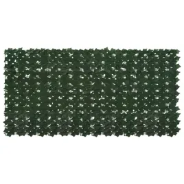 parawan-balkonowy-z-liscmi-ciemnozielony-200-x-100-cm