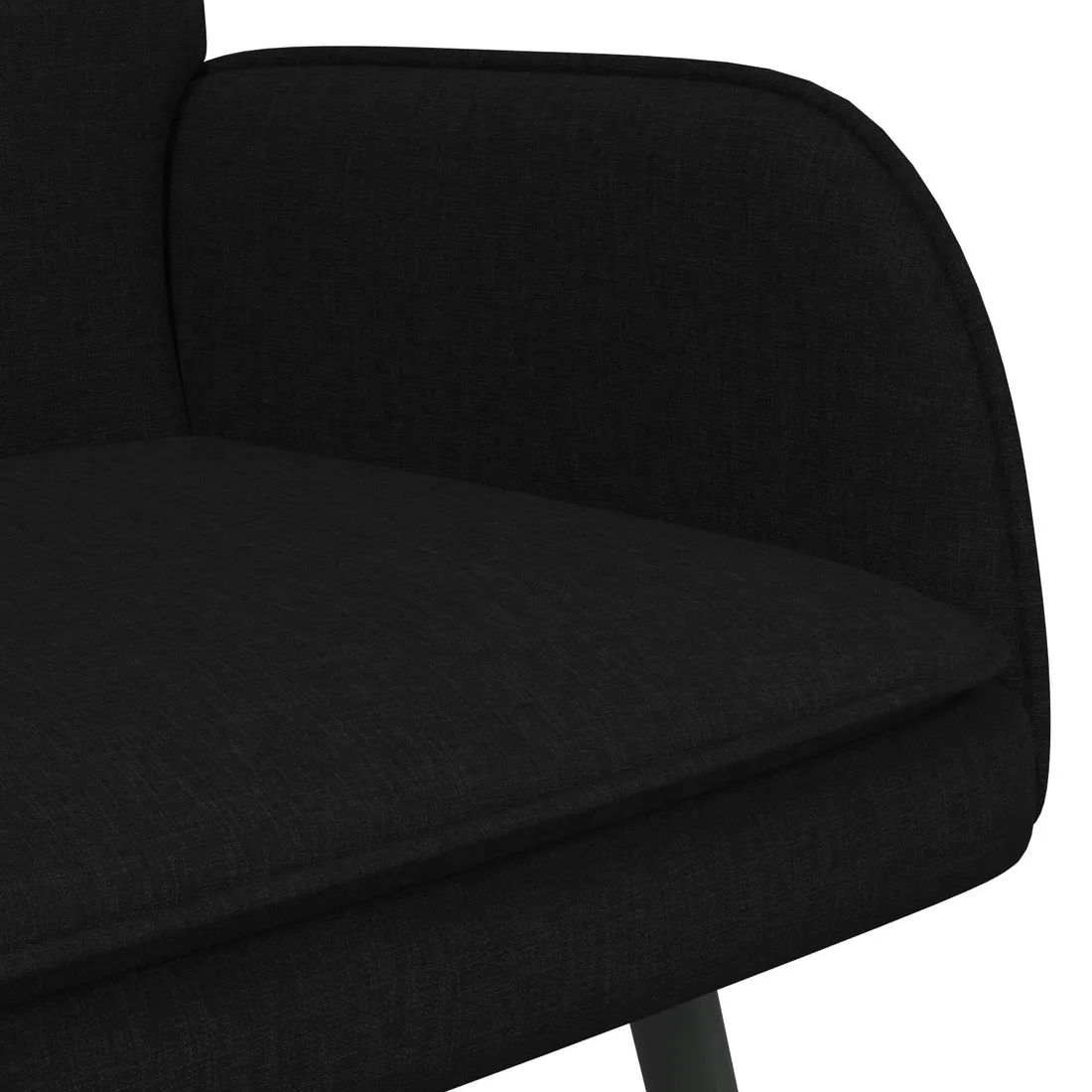 sofa-dwuosobowa-czarny-115-x-61-x-87-cm-tkanina-stan-nowy