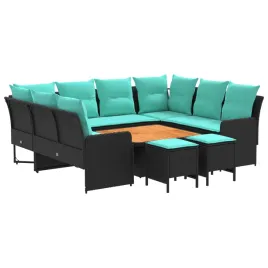 zestawy-mebli-z-poduszka-8-szt-czarny-i-turkusowy-rattan-pe