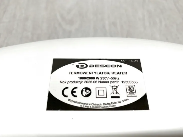 termowentylator-descon-da-t201-2000w-bialy-element-grzejny-grzalka-spiralna