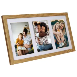 fotogaleria-ramka-na-3-zdjecia-10x15-bd-art-z-passe-partout-debowa-1-szt