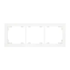 ramka-potrojna-podtynkowa-karlik-deco-dr-3-bialy-polysk