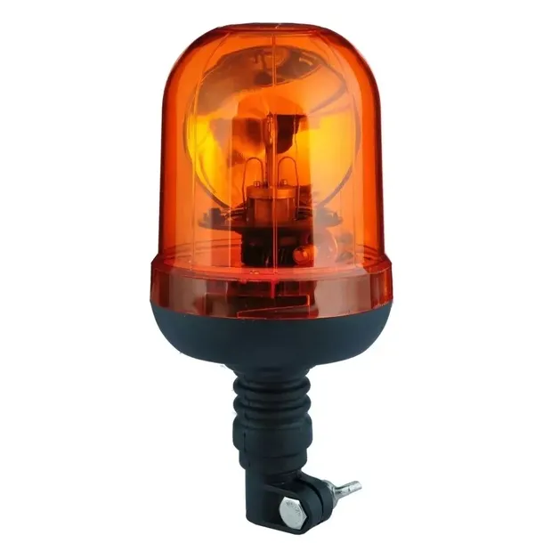 KOGUT LAMPA OSTRZEGAWCZA H1 12-24V FLEX DIN NA TRZPIEŃ HALOGEN ELASTYCZNY