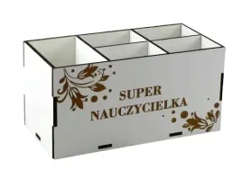dla-nauczycielki-organizer-przybornik-na-biurko-grawer-super-nauczycielka