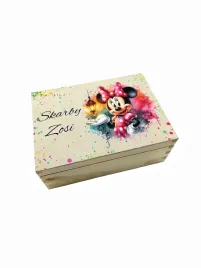 pudelko-skrzynka-kuferek-skarby-grafika-personalizowana-myszka-minni