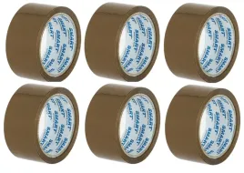 tasma-pakowa-klejaca-brazowa-48-60-smart-6szt