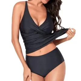 tankini-stroj-kapielowy-dwuczesciowy-kostium-czarny-koszulka-figi-bluzka-xl