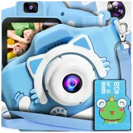 aparat-cyfrowy-dla-dzieci-dziecka-fotograficzny-niebieski-kotek-karta-4gb
