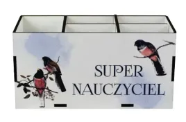 dla-nauczyciela-organizer-przybornik-na-biurko-nadruk-super-nauczyciel
