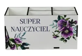 dla-nauczyciela-organizer-przybornik-na-biurko-nadruk-super-nauczyciel
