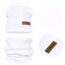 zimowy-dzieciecy-komplet-czapka-komin-bawelna-podwojny-material-bialy