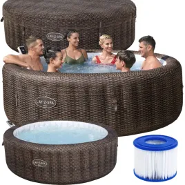 dmuchane-spa-okragla-wanna-lay-z-spa-hydromasaz-airjet-7-osob-bestway-6001p