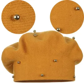 miodowy-beret-klasyczny-damski-zimowy-produkt-polski-majka-elegancki