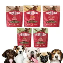 carnilove-przysmaki-dla-psa-snack-mix-smakow-miesny-200g-5-szt