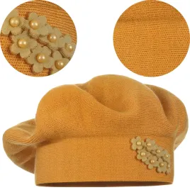 miodowy-beret-klasyczny-damski-elegancki-zimowy-produkt-polski-majka