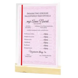 personalizowana-ramka-swadectwo-dzien-nauczyciela-zakonczenie-roku-szkoly